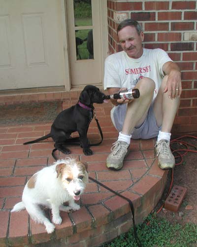 Dad, Tobias and Molly